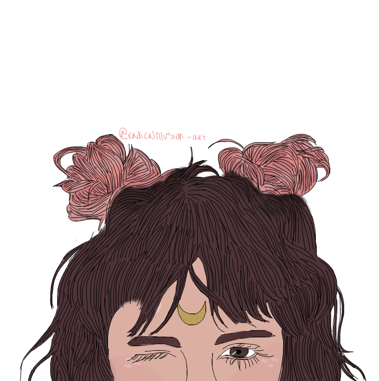 Freetoedit Chibi Bun Moonchild Anime Messyhair Tumblr
