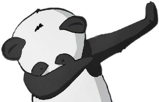Panda Dabbing Dab Freetoedit Sticker By Radyykrastanovaa